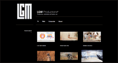 Desktop Screenshot of lgm-prod.fr